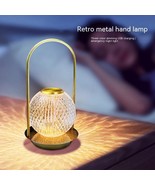 Metal Portable Ambience Light Bedroom Bedside Lamp - £34.78 GBP+