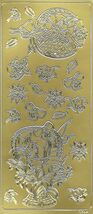Peel Off Sticker Sheet. Floral. - $1.49