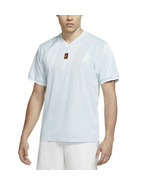 Nike CK9799-449 Court Breathe Slam Tennis Crew Tee Topaz Mist ( M ) - $180.49 CAD