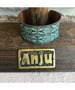ANJU JEWELRY Copper Patina Embossed Cuff Bracelet, BP284, New, FREE SHIP... - $451.60 MXN