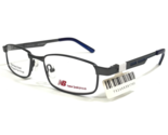 New Balance Kids Eyeglasses Frames NBK 134-3 Gray Blue Rectangular 47-17... - $46.59