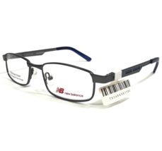 New Balance Kids Eyeglasses Frames NBK 134-3 Gray Blue Rectangular 47-17-130 - £36.64 GBP