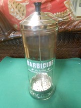 Barber&#39;s BARBICIDE Glass Jar...can be used at STARW HOLDER - £20.17 GBP