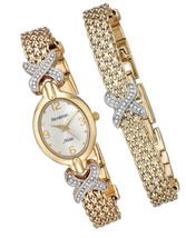 Women&#39;s 75/3176SET Genuine Crystal-Accented - £119.39 GBP