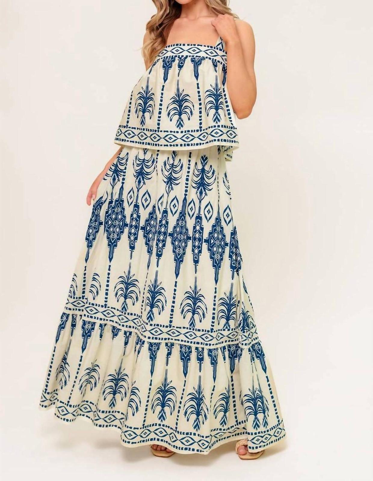 Flying Tomato Boho Rhythm Top &amp; Skirt Set Size L - $85.14