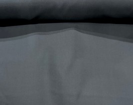 CANVAS FABRIC 100% COTTON MADE IN USA COLOR BLACK 7 OZS 60&quot; WIDE BY THE ... - $5.45