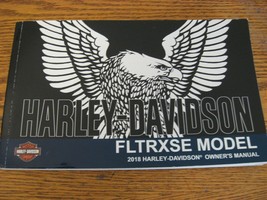 2018 Harley-Davidson FLTRXSE Owner&#39;s Manual CVO Road Glide, NEW - $88.11