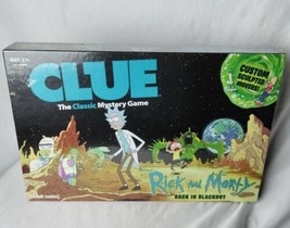 Clue Rick And Morty Back In Blackout Classic Mystery Board Game Adult Swim  - £46.69 GBP