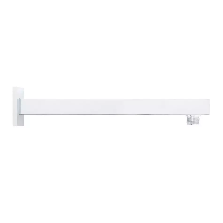 Signature Hardware 449624 12” Modern Square Wall-Mount Shower Arm - Chrome - £44.90 GBP