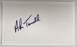 Alan Trammell Signed Autographed 3x5 Index Card #4 - Baseball HOF - £11.98 GBP