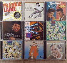 Oldies CD Lot of 9 Frankie Laine Gene Kelly At M-g-m: &#39;s Wonderful Jimmy&#39;s Happy - £14.07 GBP