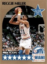 1990-91 NBA Hoops #7 Reggie Miller Indiana Pacers  - £0.70 GBP