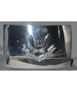 LARGE RARE XI GURKA RIFLE REGIMENT HIGH POLISH DRESS PARADE BELT BUCKLE - $21.71 CAD
