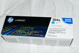 New/Sealed OEM HP Laserjet 304A Toner CC531A Genuine Cyan Ink - $42.30