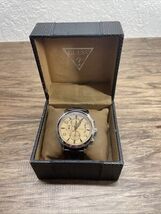 Guess U007663 Brown Rose Gold Tone Leather Sport Watch with Box KG JD - €64,28 EUR Guess U007663 Brown Rose Gold Tone Leather Sport Watch with Box KG JD - €64,28 EUR