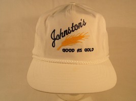 Nice Vintage Mens Cap Johnston&#39;s Good As Gold (Grain Elevators) [Z88n] - £14.61 GBP
