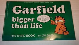 Vintage Garfield Bigger Than Life 1981 Ballantine Books - £7.97 GBP