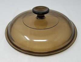 Pyrex Visions by Corning USA Glass Replacement Lid Amber V 2.5-0 2.5-Liter 8&quot; - $15.15