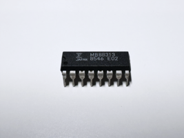 MB88313 FUJITSU CMOS Display Controller TVDC 5V 7MHz 16 Character DIP-16 - $6.80
