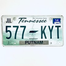 2014 United States Tennessee Putnam County Passenger License Plate 577 KYT - $225.96 MXN