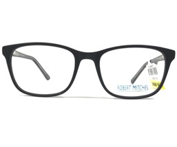 Robert Mitchel RMJ8000 BK Kids Eyeglasses Frames Black Purple Square 47-16-130 - £36.59 GBP