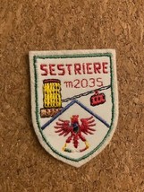 Vintage Sestriere Italy Alpine Ski Patch Badge Collectible - $7.61