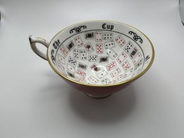 Vintage Pink Aynsley The Cup Of Knowledge Tea Cup  - $38.41