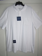 Croft&amp;Barrow Short Sleeve Men’s Polo T-Shirt White XL   MSRP $34 - £11.65 GBP