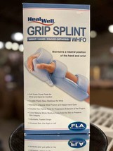 FLA Healwell Grip Splint Wrist Hand Finger Orthosis (WHFO), Left/Right, Light Bl - £29.35 GBP