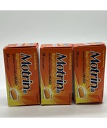 (3) Motrin Ibuprofen Tablets 200mg (NSAID) 24 Coated Caplets 72ttl 6/26 - $21.86 CAD
