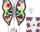Mother&#39;s Day Gifts for Mom, I Love You Mom Unique Butterfly Sun Catcher ... - £29.85 GBP