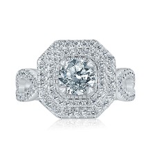 GIA 1.83 TCW Taglio Rotondo Diamante Naturale Infinito Fidanzamento Anello 18k - $8,934.54