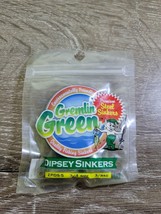 Water Gremlin, Gremlin Green Dipsey Sinkers. ZPDS-5, Sz 3/4. Steel Sinkers - £6.14 GBP
