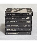 Led Zeppelin Van Halen Cassette Tape Lot Of 6 Vintage - €47,12 EUR