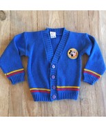 Mickey Mouse Walt Disney Company Vintage VBH Just 4 Kids Cardigan Sweater 5 - £34.52 GBP