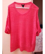 H &amp; M Women’s pink top small  - £19.27 GBP