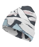 Mondxflaur White Rabbit Winter Beanie Hats Warm Men Women Knit Caps for ... - $26.65 CAD
