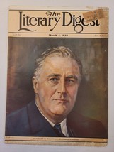 The Literary Digest Franklin D Roosevelt March 4,1933 Vol 115 no.9 - £14.31 GBP
