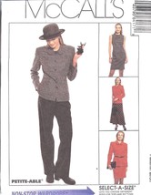 McCall&#39;s Sewing Pattern 8417 Jacket Dress Pants Skirt Misses Size 12-16 - £7.16 GBP