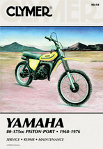 Clymer M410 Manual for Yamaha 80-175CC Piston Port - $50.92