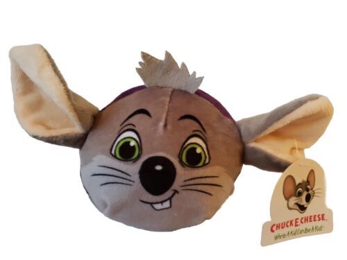 Primary image for Chuck E Cheese Plush Mouse Pizza Theater Rat Restaurant Advertising Prize Toy 7"