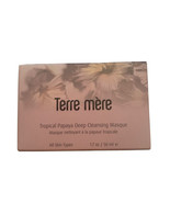 Terre Mere Cosmetics Tropical Papaya Deep Cleansing Masque 1.7oz - £30.53 GBP