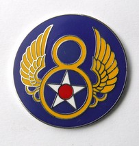 USAF UNITED STATES 8TH AIR FORCE LARGE PIN BADGE 1.5 INCHES US - £4.93 GBP