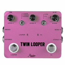 Rowin Canada LTL-03 Twin Looper and Recording Guitar Effect Pedal - £50.38 GBP