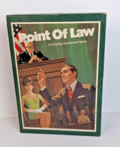 Vintage 1972 Strategic Game ~ 3M Bookshelf Game ~ Point of Law ~ - $19.79