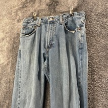 Levis 505 Jeans Mens 32W 31L 32x31 Light Wash Fade Regular Fit Western Work - £12.30 GBP