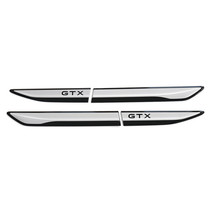 VW ID.4 ID.5 GTX Badges Fender Door Side Emblem Logo Lettering Black/Chrome - £177.13 GBP