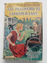 Nancy Drew #10 PASSWORD TO LARKSPUR LANE 4 Glossy Internals1937A-11 HBDJ - £61.89 GBP