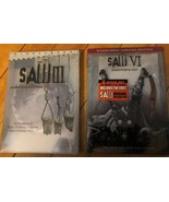 SAW lll and SAW VI Brand New (DVD, 2006, 2009 WS Unrated) Tobin Bell, Ja... - £7.80 GBP