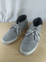 Vans Grey Mid High Top Shoes Mens Size 8.5  Womens Size 10 Grey Classy - £15.17 GBP